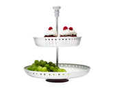 IKEA GARNERA Serving Stand, Two Tiers, White